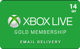 14 Day Trial Membership - Xbox Live Gold Subscription Card (Email Delivery)