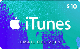$10 USA iTunes Gift Card (Email Delivery)