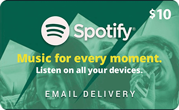 Spotify Gift Card 10 Usd Us