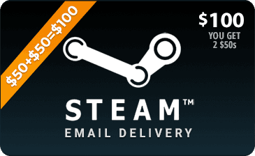 Steam Gift Cards US, $5 - $100