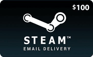 $100 Steam Gift Card (Email Delivery)