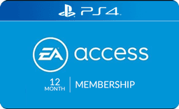 12 Month EA Access Playstation Gift Card