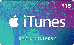 $15 USA iTunes Gift Card (Email Delivery)