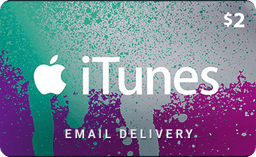 $2 USA iTunes Gift Card (Email Delivery)