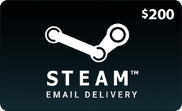 $200 Steam Gift Card (Email Delivery)