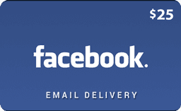 $25 Facebook Gift Card for Games and Apps (Email Delivery)