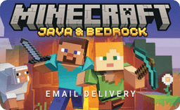 $26.95 Minecraft PC and Mac Software Card (Email Delivery)