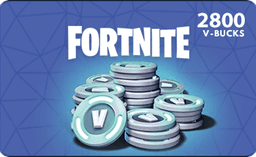 2800 Fortnite V-Bucks Card - Email Delivery