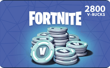 2800 Fortnite V-Bucks Card - Email Delivery
