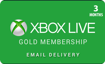 Xbox Live 3 Month Gold Membership - [Digital] 