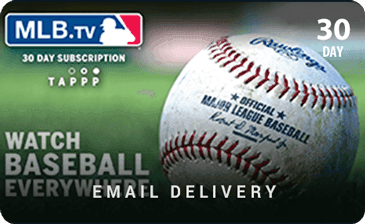 30 Day MLB.TV Subscription Gift Card