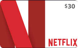 $30 Netflix Gift Card (Email Delivery)