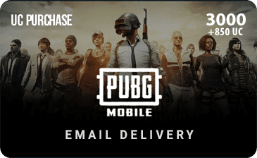 3000UC PUBG Mobile Gift Card (Email Delivery)