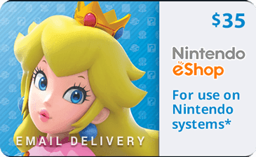 Buy Nintendo eShop Cards Online, Per email