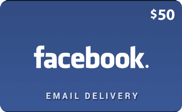 $50 Facebook Gift Card for Games and Apps (Email Delivery)