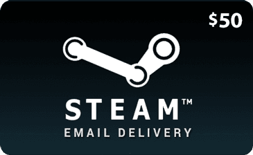 $50 Steam Gift Card (Email Delivery)