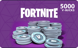 5000 Fortnite V-Bucks Card - Email Delivery