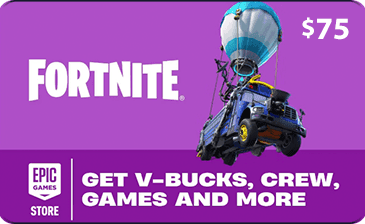 $75 Fortnite V-Bucks Card - Email Delivery