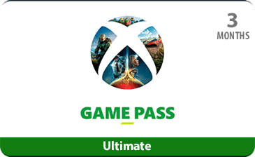 3 Month Xbox Game Pass Ultimate w/ Xbox Live (Email Delivery)