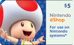 $5 USA Nintendo eShop (Email Delivery)
