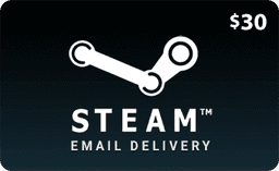 $30 Steam Gift Card (Email Delivery)