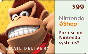 $99 USA Nintendo eShop (Email Delivery)