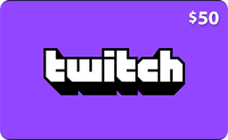 $50 Twitch Gift Cards
