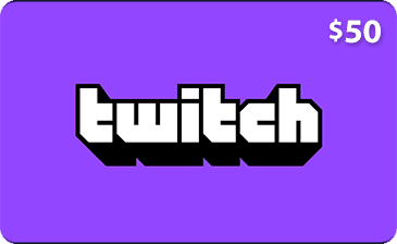 $50 Twitch Gift Cards