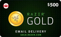 $500 Razer Gold Canada Game Card