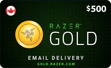 $500 Razer Gold Canada Game Card