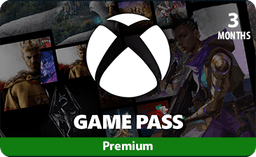 3 Month Xbox Game Pass Premium Membership Card (Email Delivery)