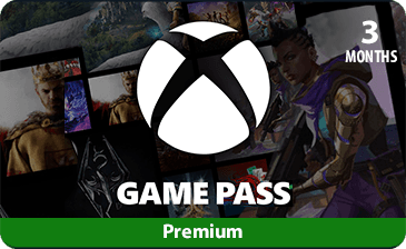 3 Month Xbox Game Pass Premium Membership Card (Email Delivery)