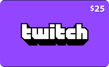$25 Twitch Gift Cards