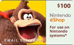 $100 USA Nintendo eShop (Email Delivery)
