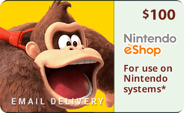$100 USA Nintendo eShop (Email Delivery)