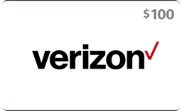 $100 Verizon Prepaid Gift Card