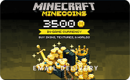 3500 Minecraft Minecoin Card (Email Delivery)