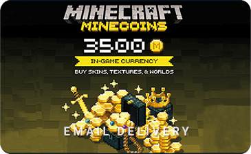 3500 Minecraft Minecoin Card (Email Delivery)