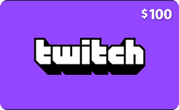 $100 Twitch Gift Cards