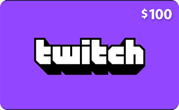 $100 Twitch Gift Cards