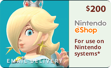 $200 USA Nintendo eShop (Email Delivery)