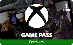 1 Month Xbox Game Pass Premium Membership Card (Email Delivery)