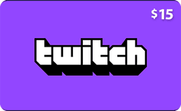 $15 Twitch Gift Cards