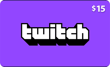$15 Twitch Gift Cards