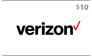 $10 Verizon Prepaid Gift Card