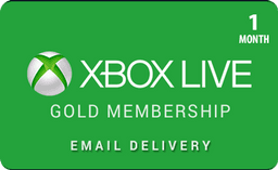 1 Month Membership - Xbox Live Gold Subscription Card (Email Delivery)