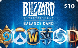 $10 Blizzard Entertainment Gift Card (Email Delivery)