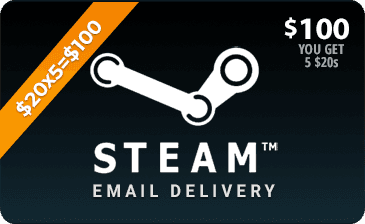 Steam Gift Card $100