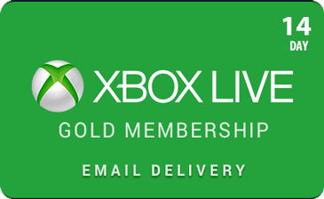 14 Day Trial Membership - Xbox Live Gold Subscription Card (Email Delivery)