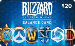 $20 Blizzard Entertainment Gift Card (Email Delivery)